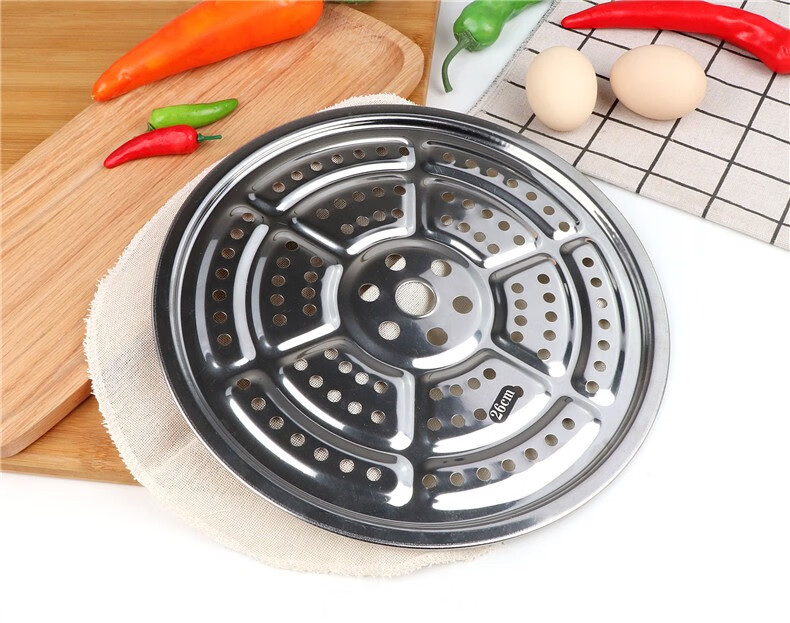 家兴(jyx) 不锈钢锅帘 蒸格蒸锅篦子帘子不锈钢蒸片蒸屉蒸锅帘平篦子