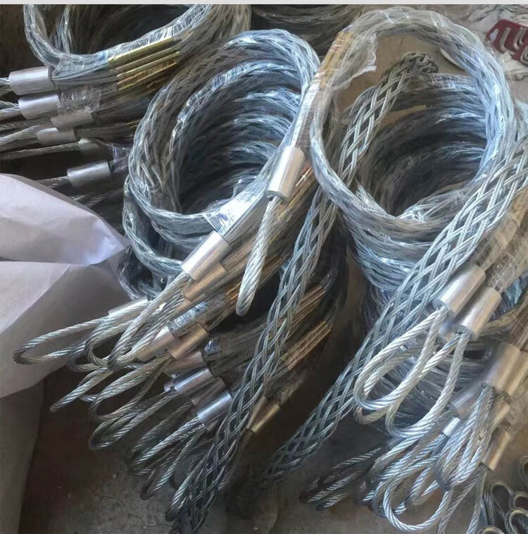 tounw定制抗弯旋转连接器1358吨螺丝钢丝绳牵引万向节吊环网套电力