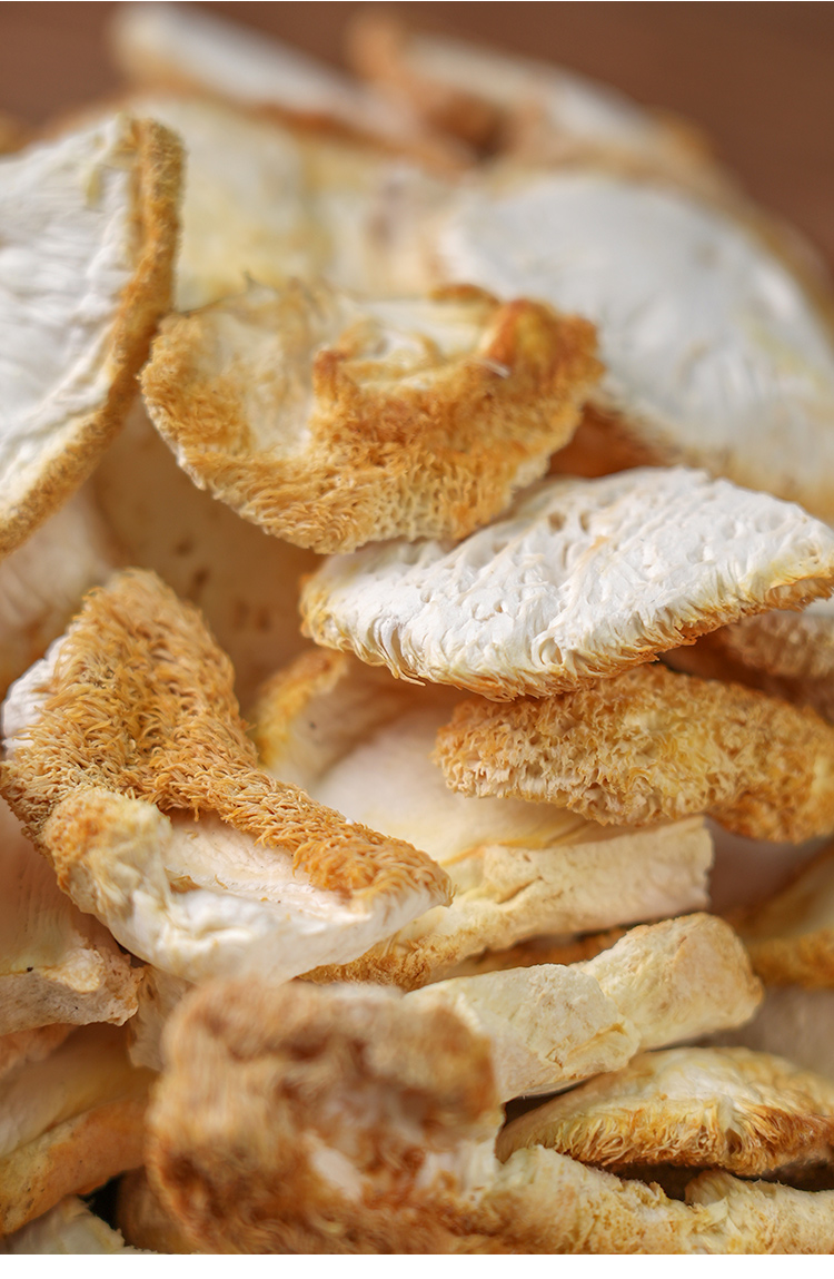 全食物日记 切片猴头菇干货菌菇煲汤食材100g 1包【图片 价格 品牌