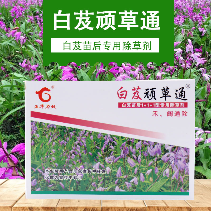 白芨除草剂苗后专用禾阔通除尖叶圆叶杂草精喹禾灵助剂顽草通25ml