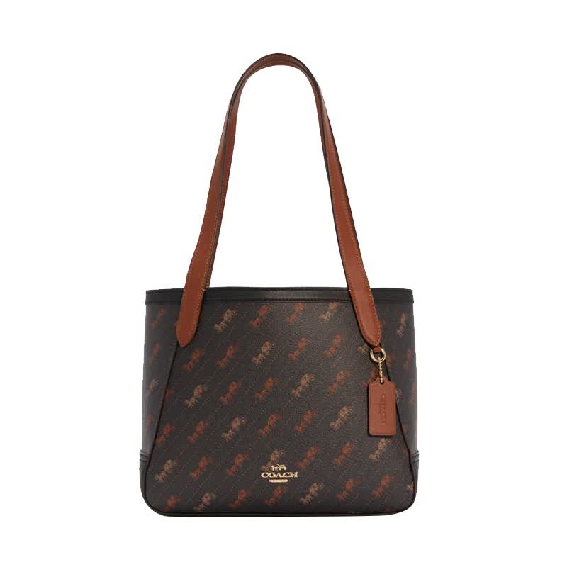 【coach蔻驰】女包 马车敞口托特包 玫瑰粉c5676-imrpc【图片 价格