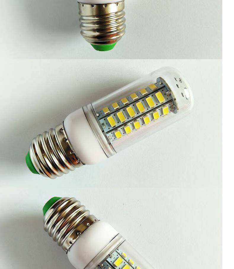 低压led灯泡36vled灯24v伏12vled灯交流直流螺口防水机床船用e27螺口