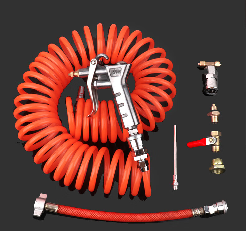 旺匠 大货车用品车载吹气炝货车吹灰尘抢套装储气罐吹尘枪三通取气管