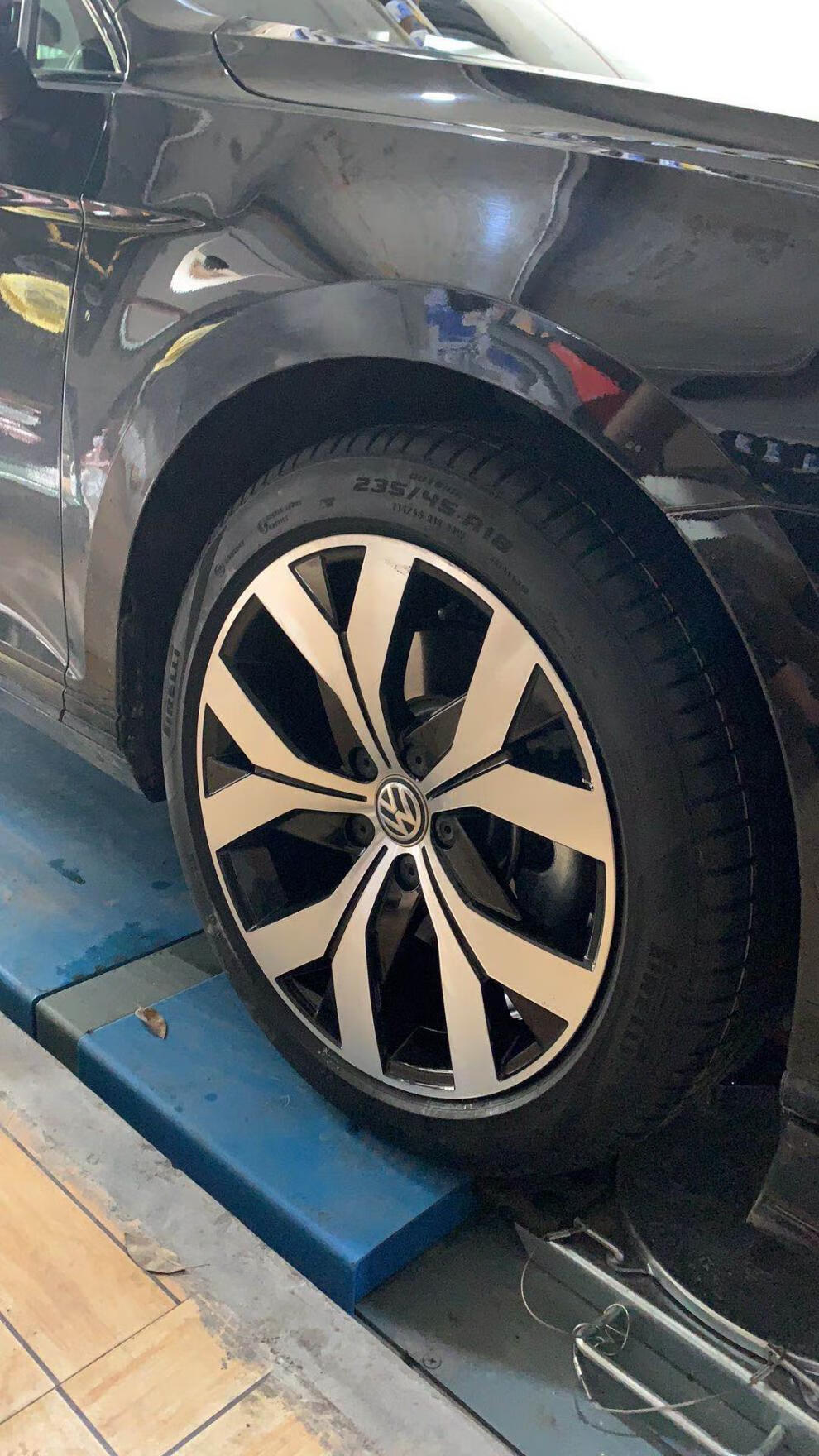 适用于大众迈腾b8尊贵戴卡轮毂17寸18寸汽车改装17寸单个价格