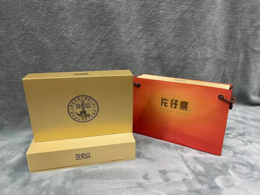 片仔癀包装空礼盒福建三宝空木盒送切刀礼袋 木盒6粒切药器药盒礼袋