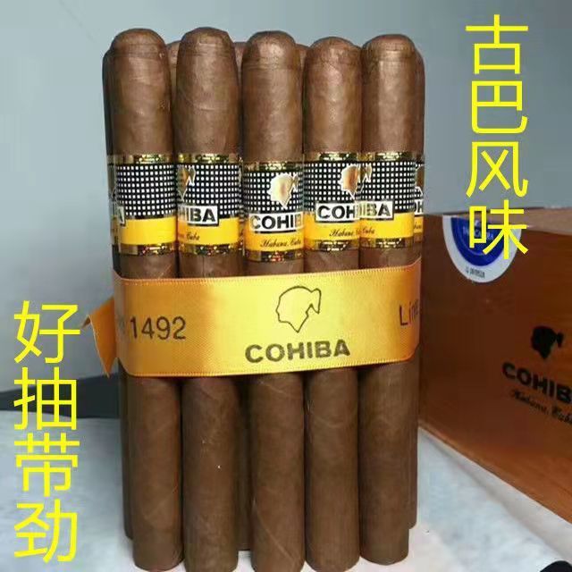 古巴雪茄高霸希口感玻多瓦尔茶雪茄雪茄盒经典试抽口感佳烟批发3支粗