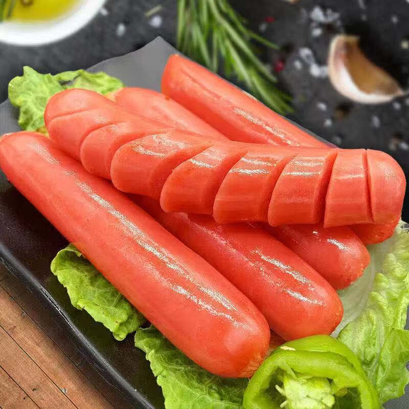 和品汇烤肠商用大烤肠热狗香肠原味烧烤热狗香肠广知源85克烤肠240根