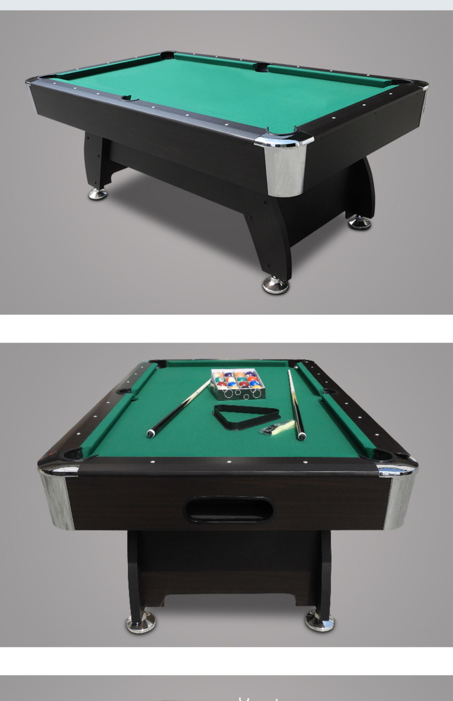 台球桌家用标准型美式桌球台室内自动回球家庭九球斯诺克 7尺台球桌