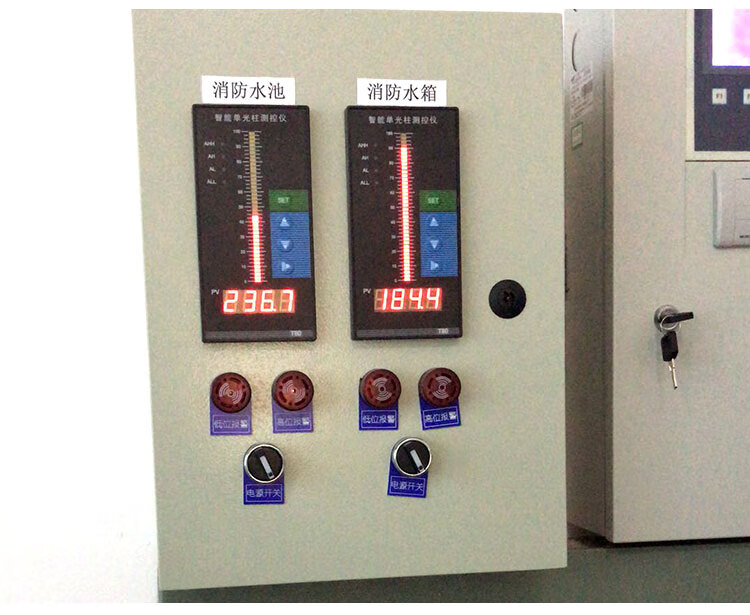 无线消防水箱水池液位显示器双路液位水位控制器电子液位计手机查看款