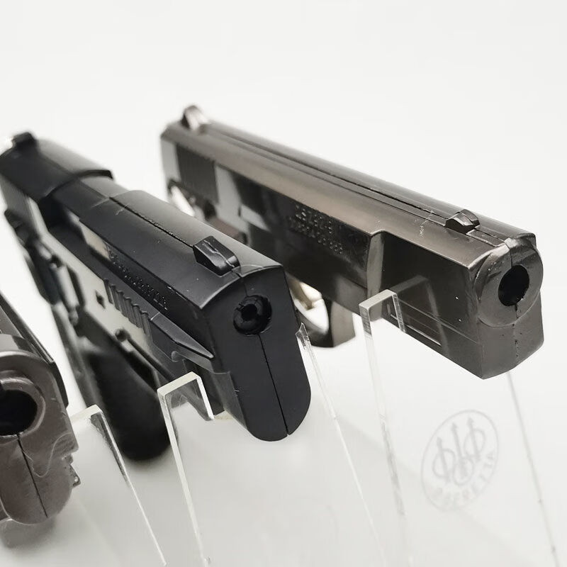 05激光枪黑色92式抢模型儿童玩具枪礼物不可发射神孩子 激光枪92式(枪