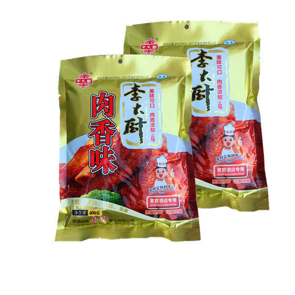 李大厨肉香味110g400g炒菜汤面调味料肉香味400g6包经济装