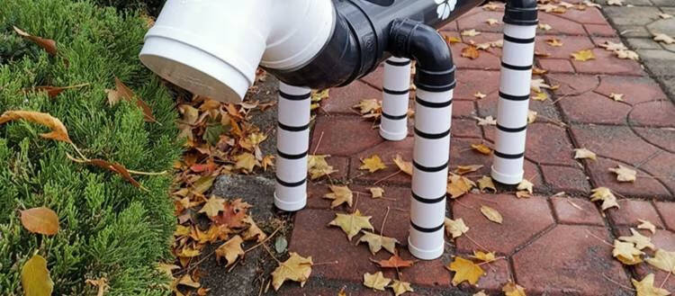 卡通造型pvc管装饰管花架幼儿园自然角管道式卡通动物造型摆件装饰