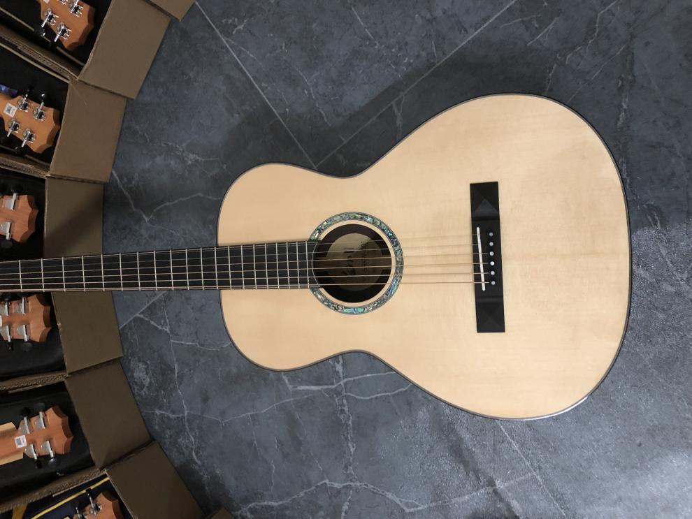 白川shirakawa蝶系列量产全单原声进阶39寸ga指弹民谣电箱吉他品质