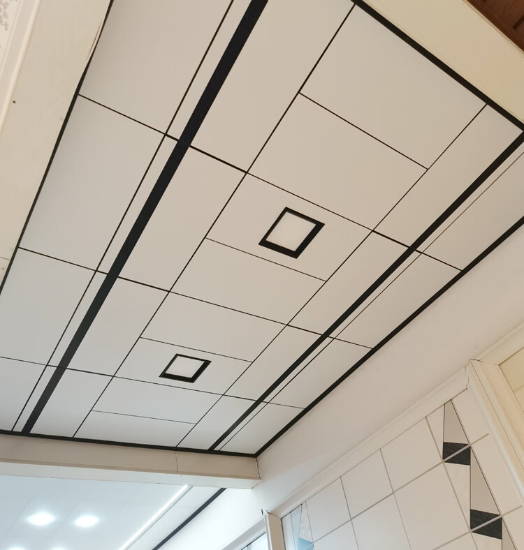 集成吊顶铝扣板组合厨房卫生间阳台油污吊顶材料包设计 30*60壁雪千仞
