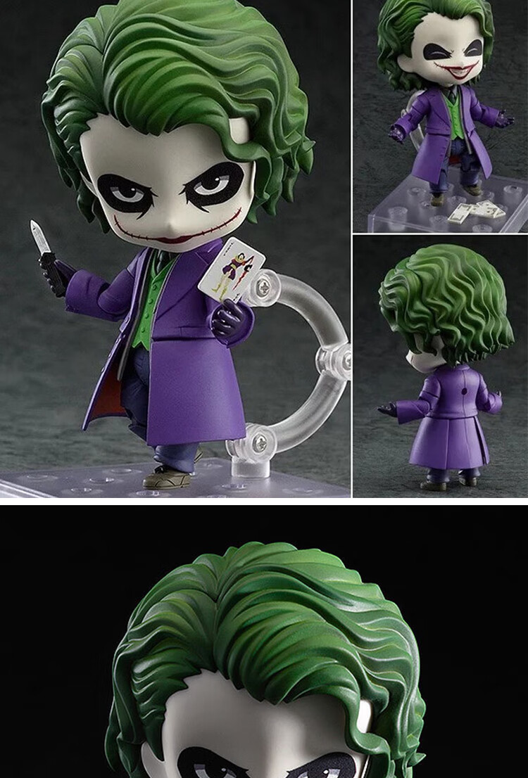 小丑希斯莱杰蝙蝠侠黑暗骑士q版粘土摆件车载模型 闪电侠【图片 价格