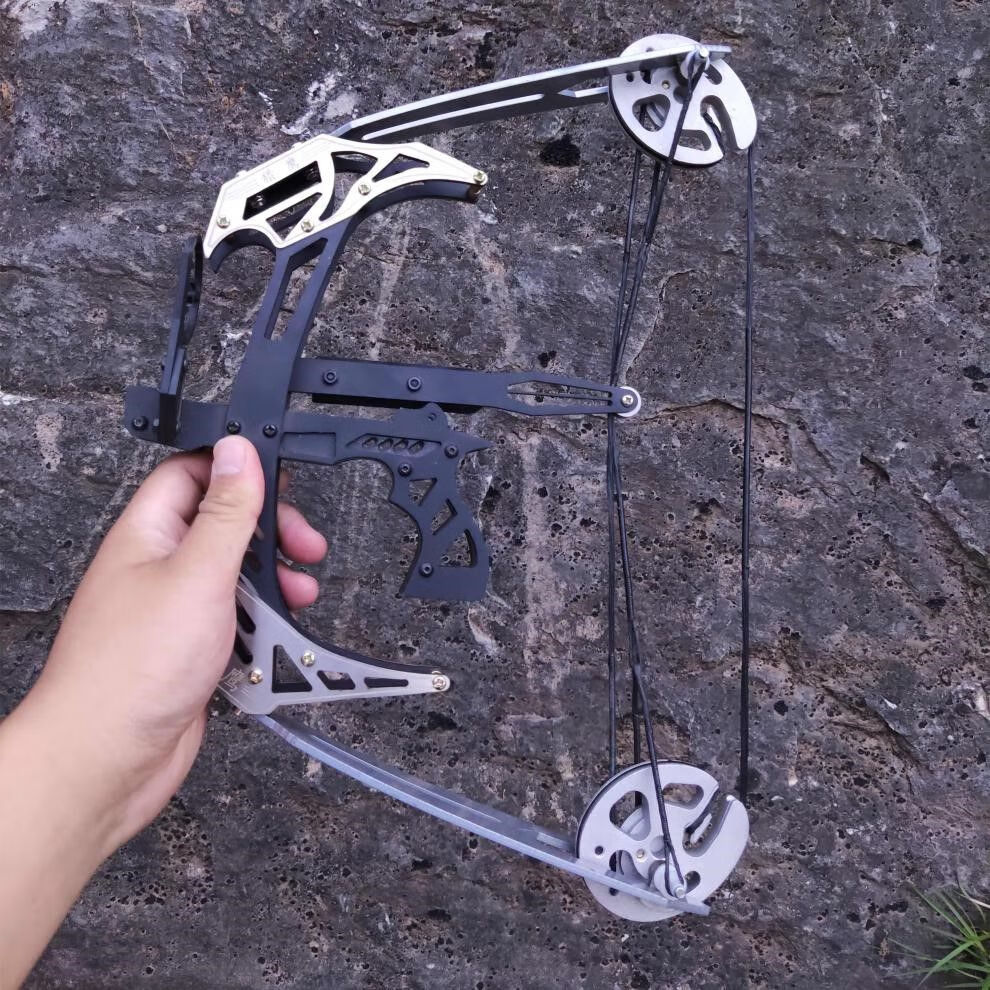 驽弓十字驽猎弓迷你小型弓金属弓箭滑轮弓射箭器材非直拉反曲弓裸弓6