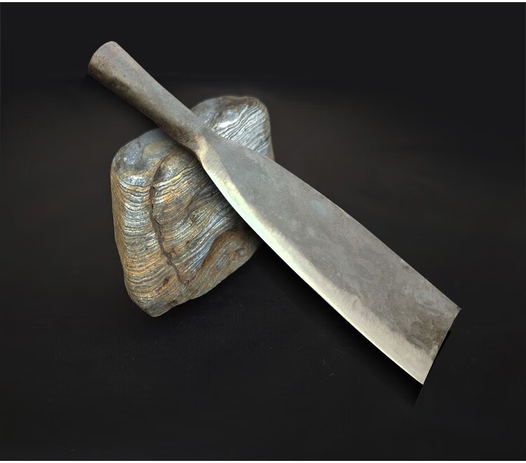 京选优品苗族手工锻打夹钢劈柴破竹户外开路开荒树丛林篾农用灰色60