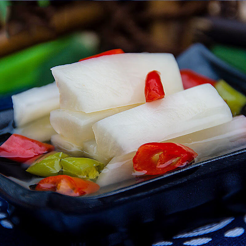 泡萝卜酸甜辣脆农家腌制即食新鲜泡菜白萝卜条特产手工下饭菜 糖醋泡