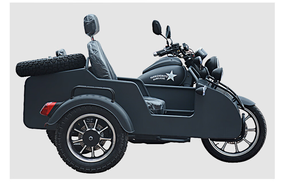 边三轮摩托车300水冷发动机轴转动省油复古太子车偏三侉子可上牌 宗申