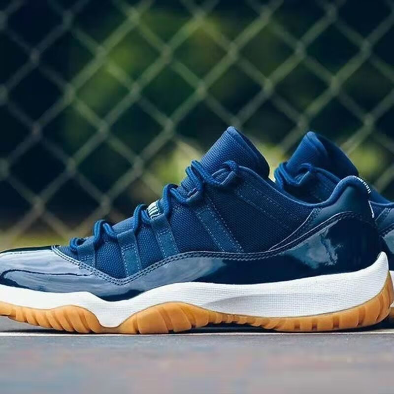 公司级air乔11乔11午夜蓝低帮男女篮球鞋528896405午夜蓝36
