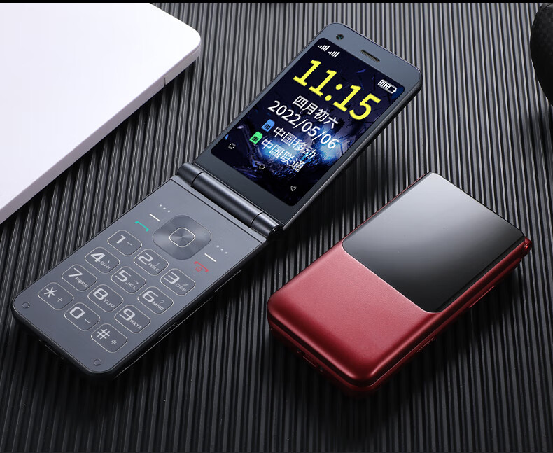 gionee/金立金立v16d触屏通4g学生老人翻盖智能手机大字大声大屏微信