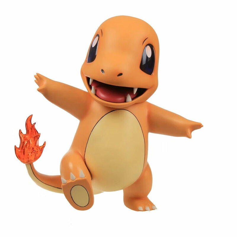 浮歌神奇 1:1 皮卡丘 小火龙 宠物小精灵超大男孩动漫周边精致模型 小