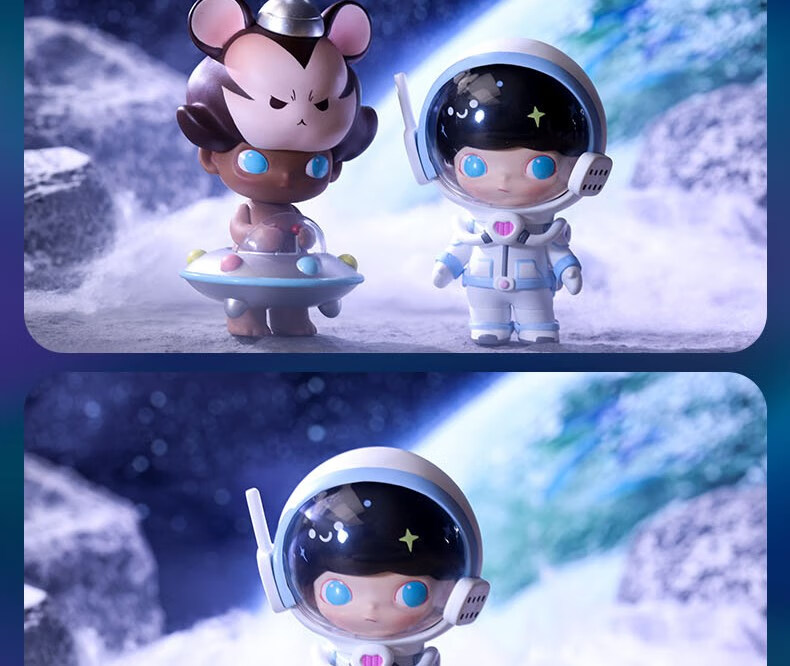 京选优品泡泡玛特dimoo太空dimoo太空旅行系列盲盒网红2021新款全套