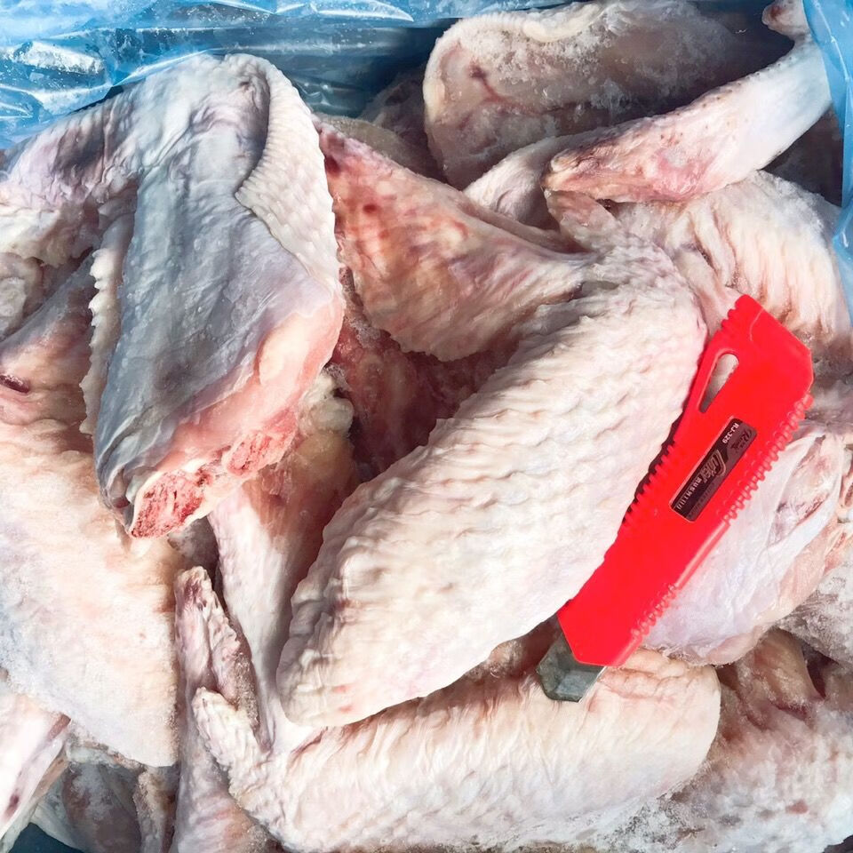 生鲜冷冻大号火鸡翅火鸡火鸡腿二节翅4斤装卤菜饭店家庭装5只装火鸡翅