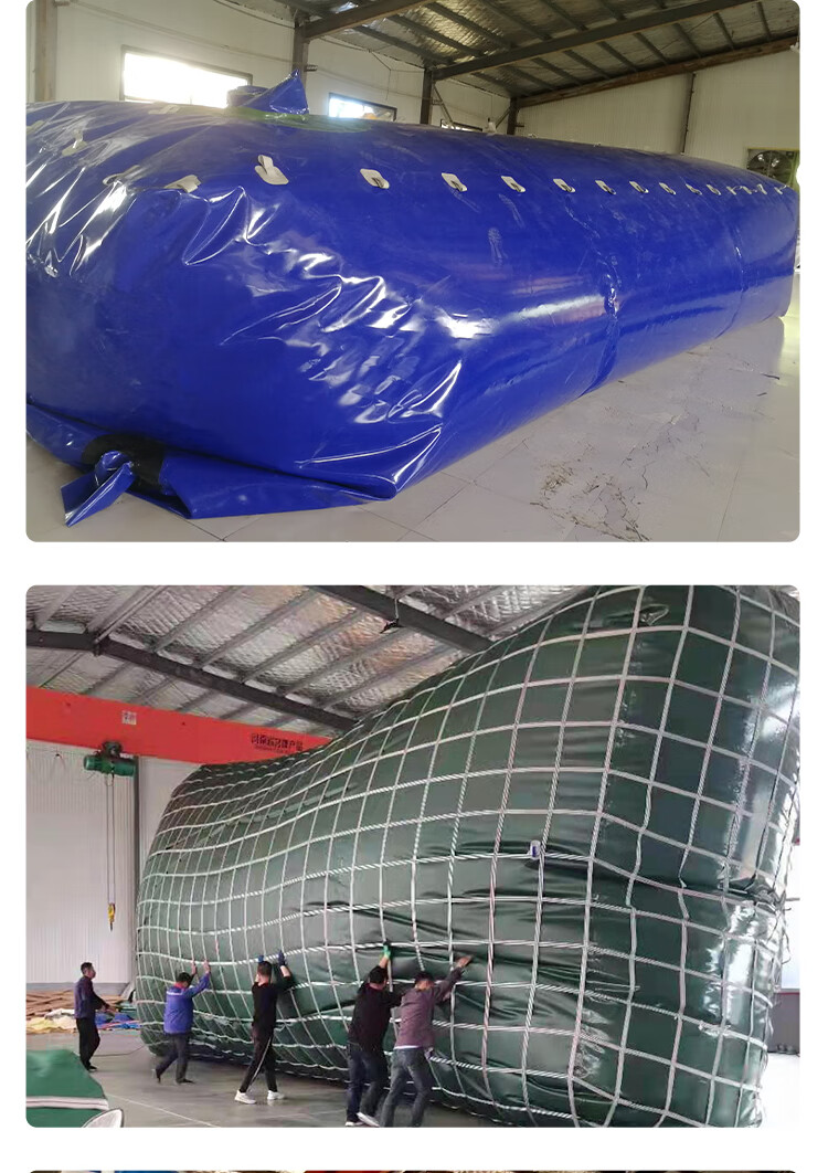 大容量桥梁预压水袋囊户外软体浇地农用加厚储水袋车载便携袋子 30吨