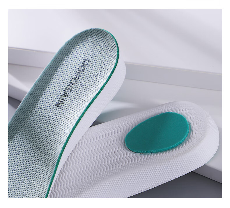 2双 隐形内增高鞋垫男女运动减震透气吸汗防臭软底舒适增高垫夏季 【2