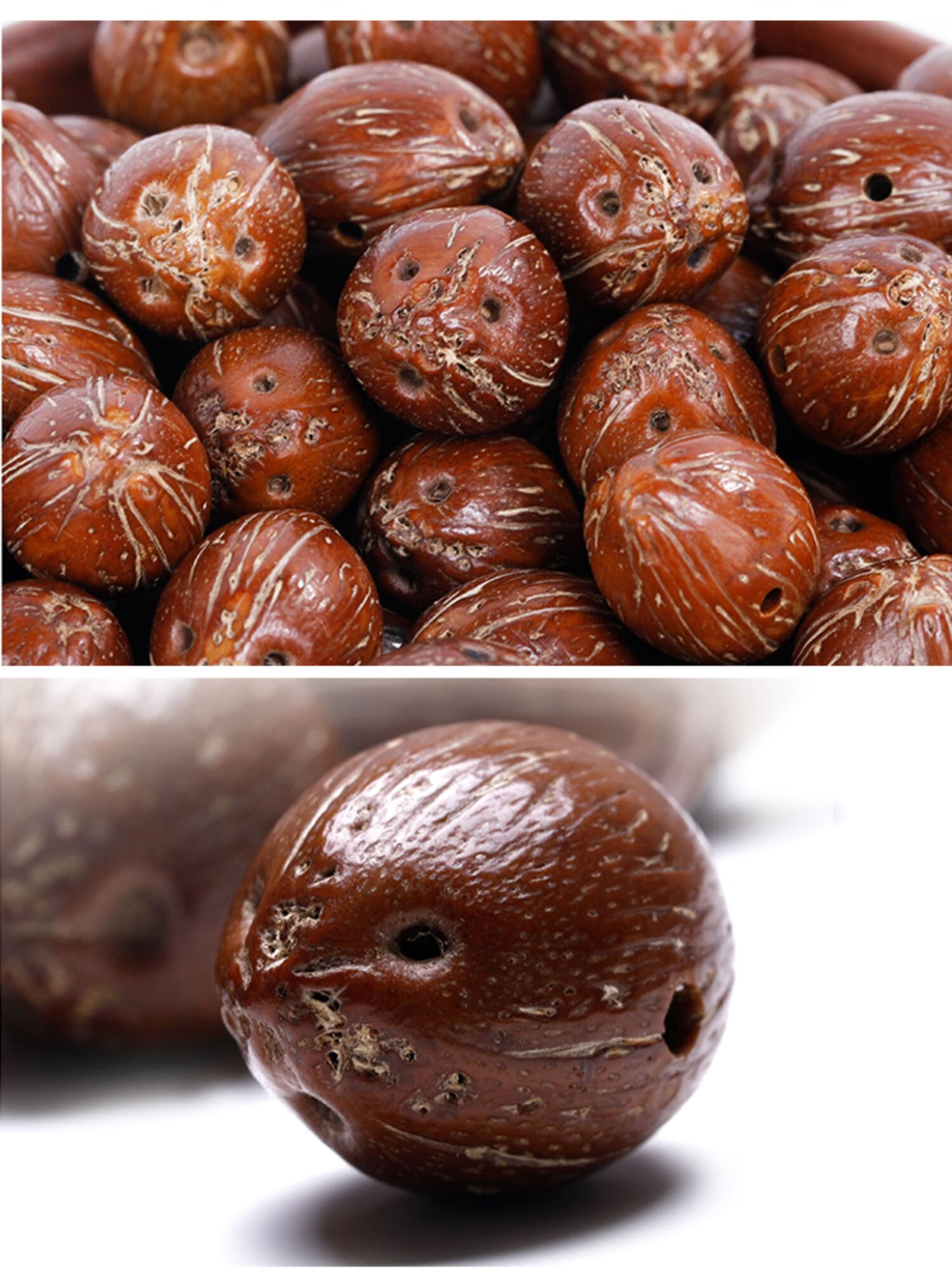 紫金鼠 紫金鼠手串原籽 前鼠后猫菩提子佛珠文玩正圆光珠男女士手链sn