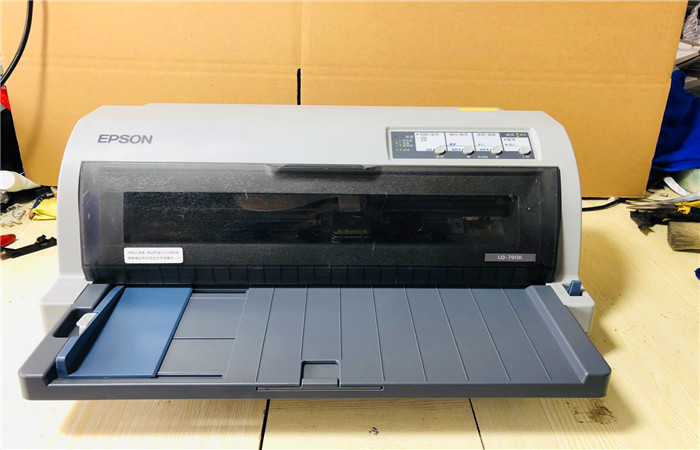 二手针式打印机爱普生630k635730735k24针税控票据凭证出入销栀司