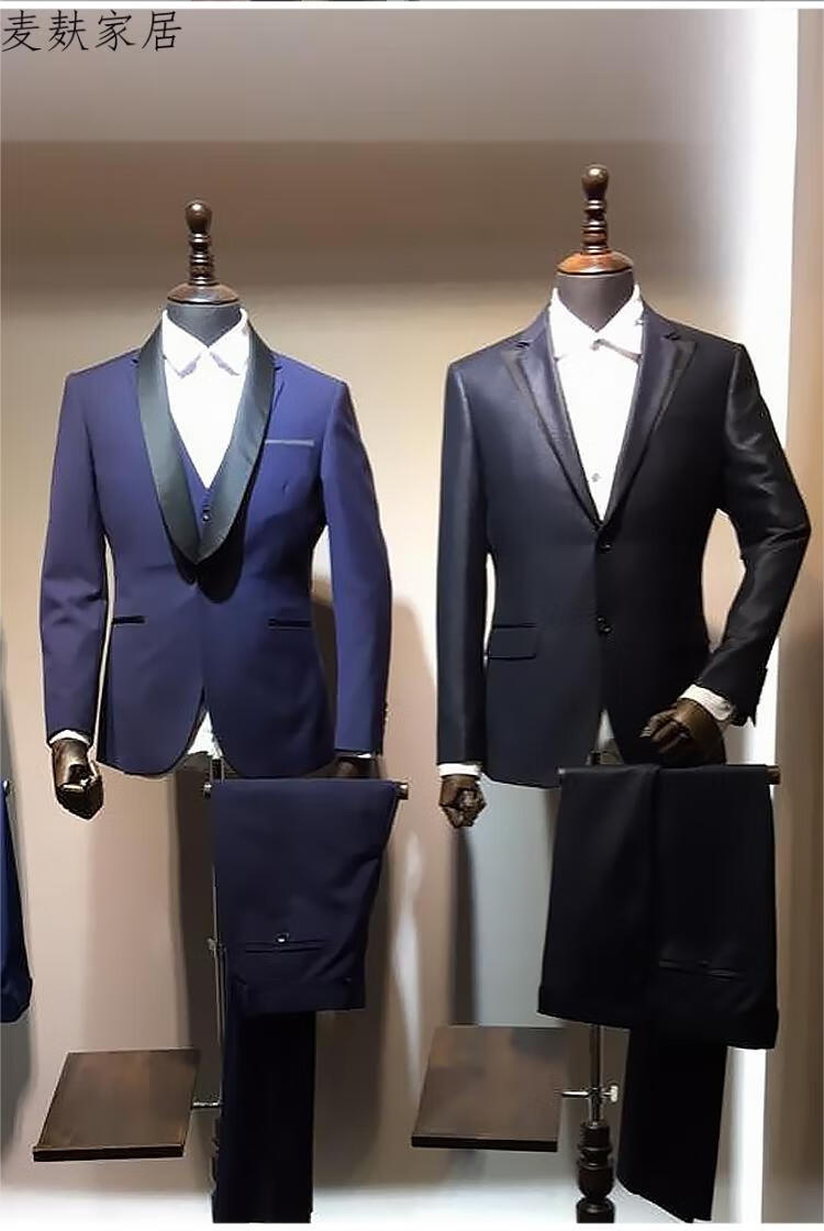 小米mi生态链西服模特道具男半身台模服装店全身韩版礼服陈列展示