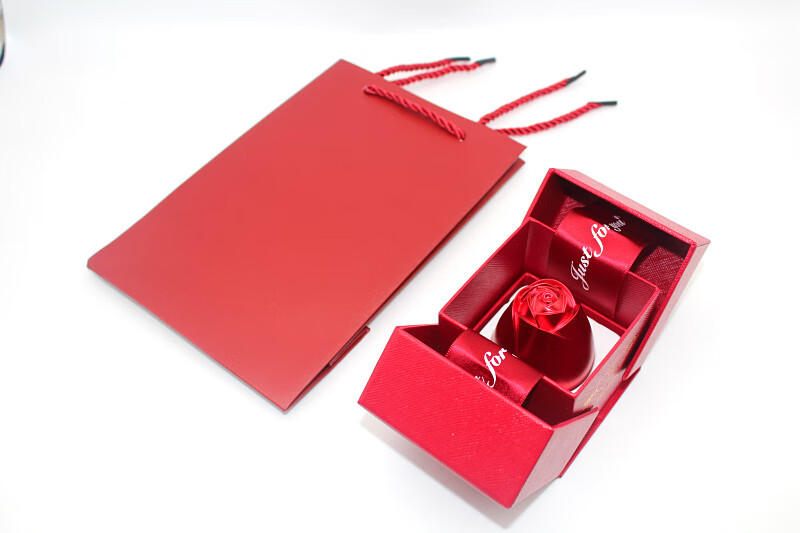 新升级dr钻戒盒升降玫瑰花礼盒dr创意求婚戒指盒套链盒钻戒送礼礼物