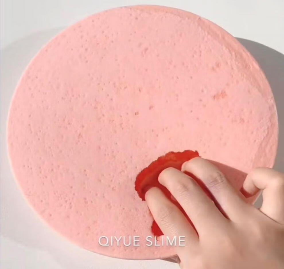 脆皮冰山泥脆皮冰山泥史莱姆起泡胶棉花泥双玩儿泥网红m家假水水晶泥