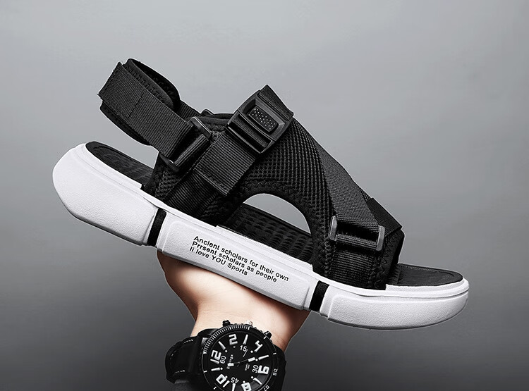 森马凉鞋男款夏季外穿开车两用防滑防.