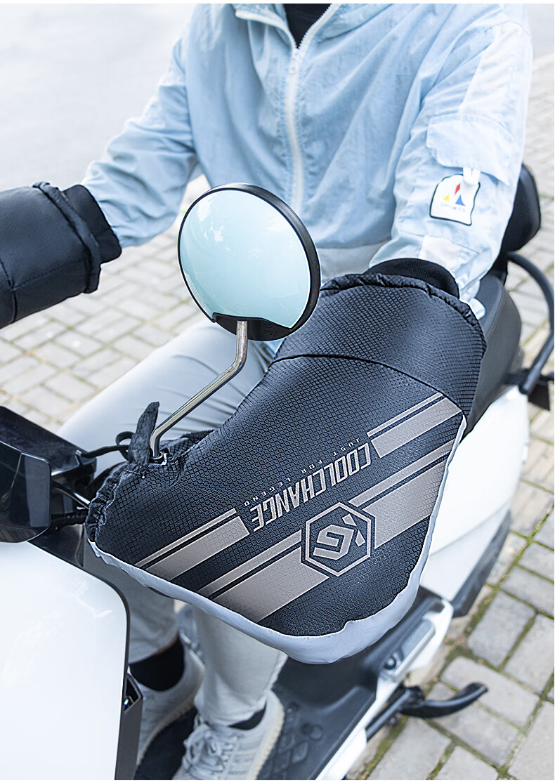 【新品】2022新款升级电动车手把套冬季保暖挡风护手罩加厚加防水防寒