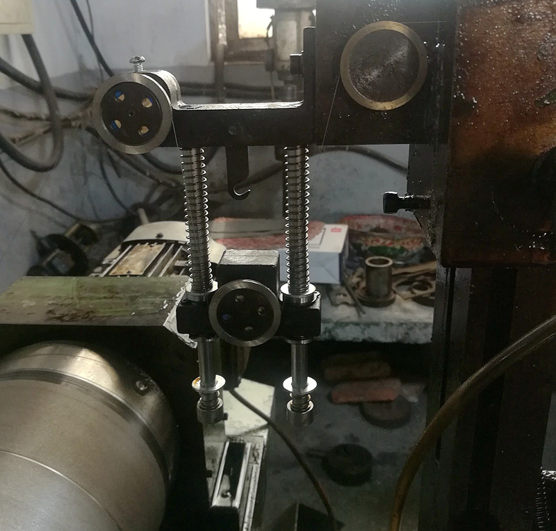 定做 线切割自动紧丝器 快走丝钼丝自动松紧调节器 紧丝轮调丝轮双