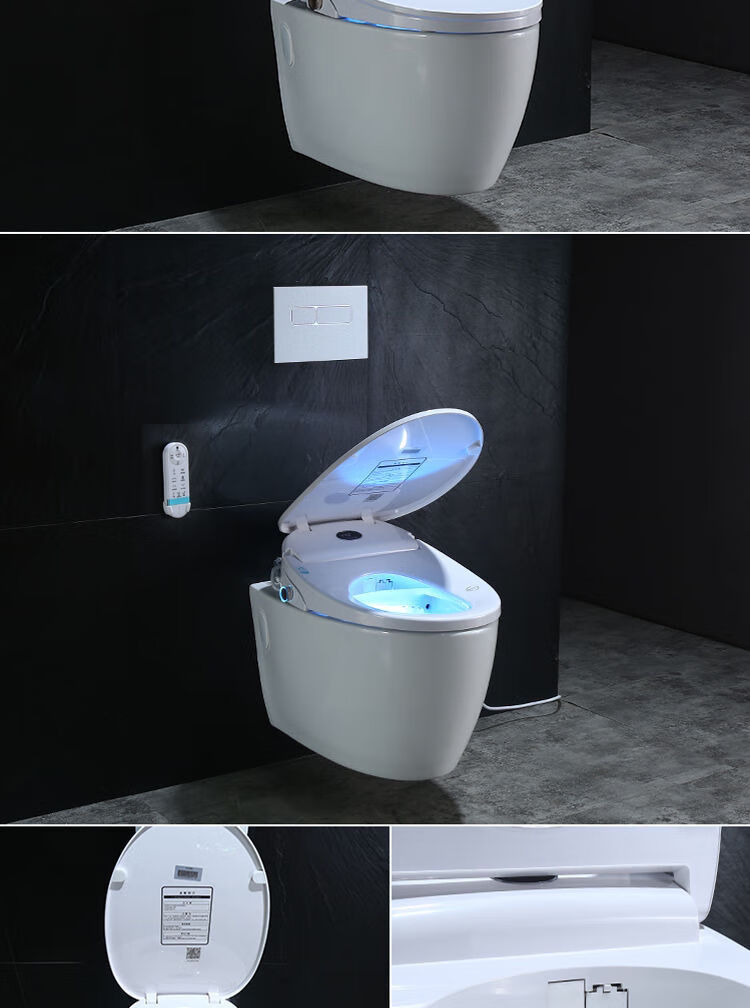 科勒(kohler) 壁挂式智能马桶入墙隐藏气动水箱悬挂嵌入挂墙式墙排坐