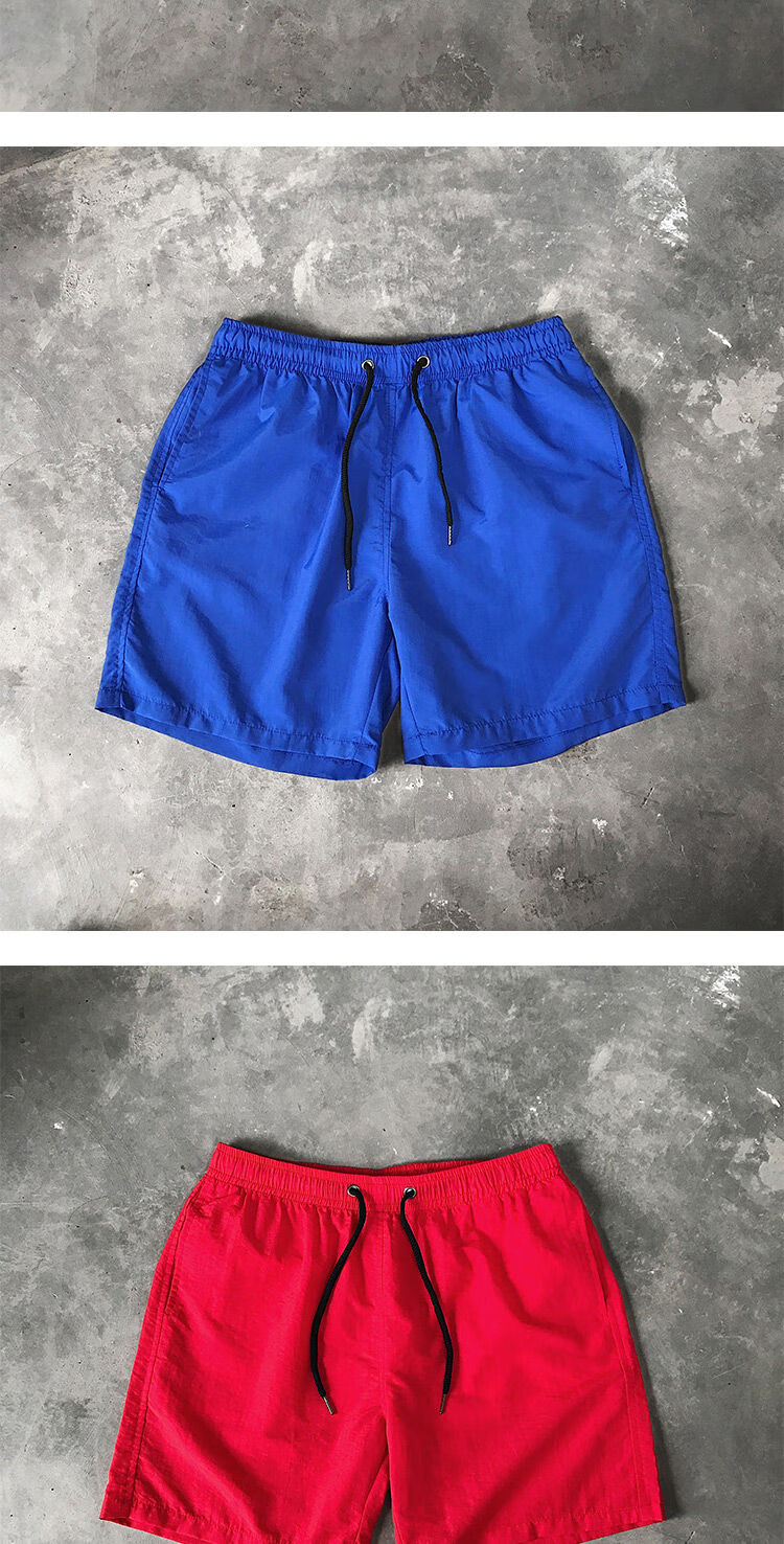 运动沙滩裤速干跑步超短裤篮球外穿大裤头大裤衩子冰丝黑色浅灰色5xl