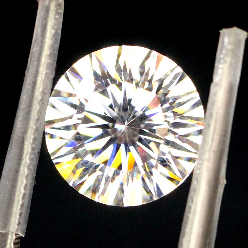 16心16箭白钻石美国锆石瑞士钻进口闪亮火彩钻戒面粉熔裸石裸钻未镶嵌