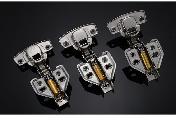 合页304不锈钢铰链免开孔顶固大门迷你加厚厨房柜柜门木门可拆卸 1.