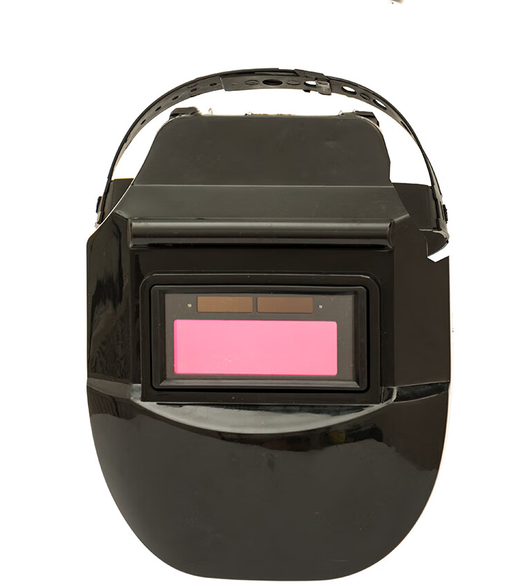 电焊面罩自动变光变色氩弧焊焊工头戴式焊帽太阳能全自动 蓝色【自动