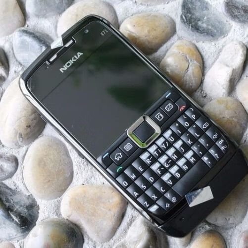 诺基亚e71全键盘直板按键移动联通4g卡经典怀旧学生备用老人白色移动