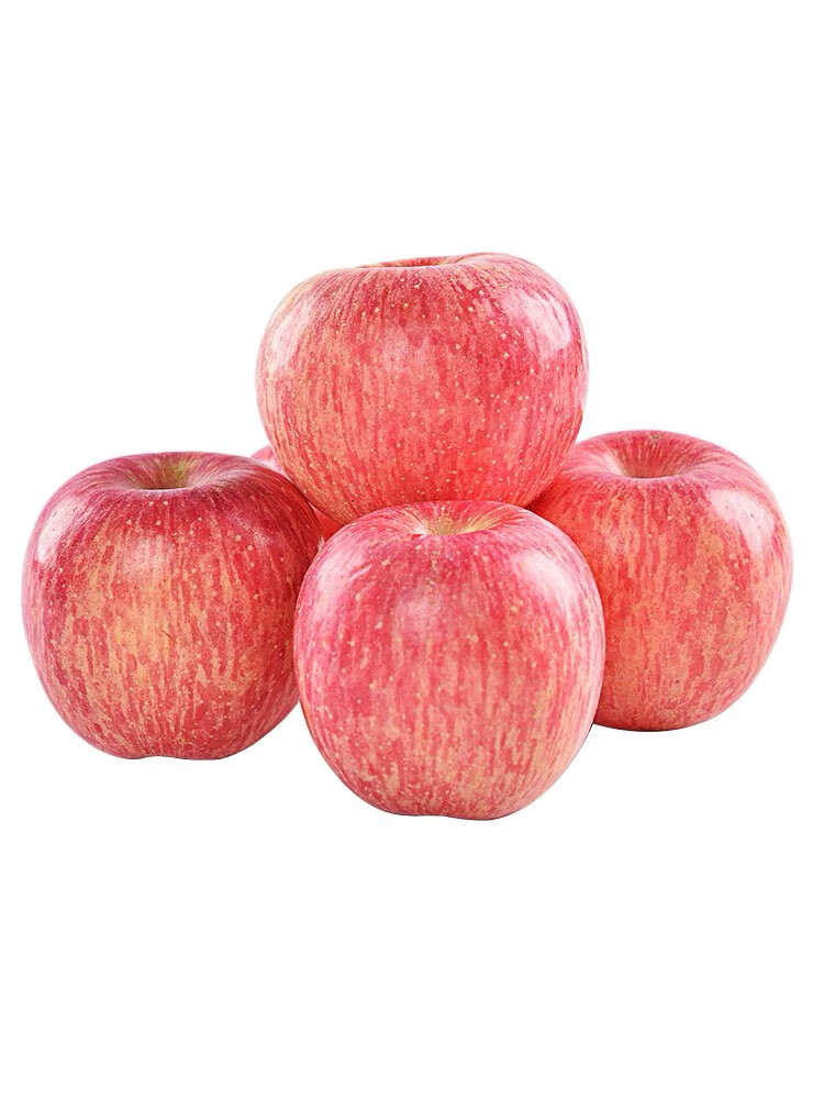 太行山富岗岗底苹果甜脆多汁不打蜡浆水水果新鲜红富士孕妇75mm含80mm