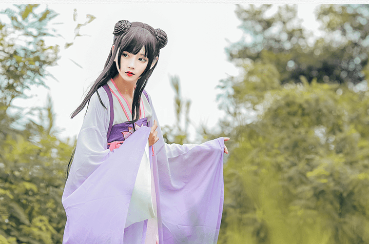 mdng 周边江厌离cos服装汉服女襦裙古装动漫cosplay师姐c服套装 9米摆