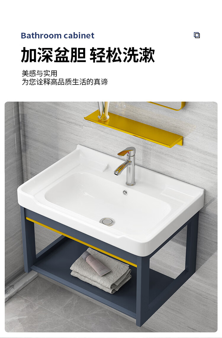 京东直达浴室柜洗手盆壁挂式洗漱盆小户型洗脸池卫生间小洗脸盆洗手台