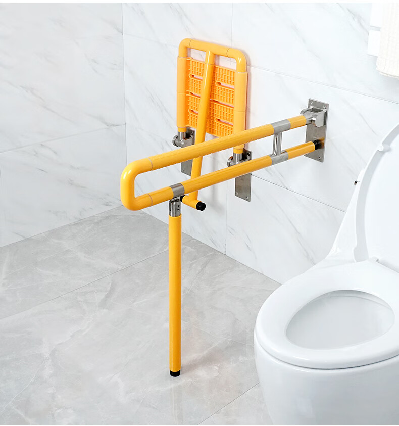 着婳卫生间无障碍马桶扶手栏杆老人安全防滑厕所残疾人助力架坐便把手