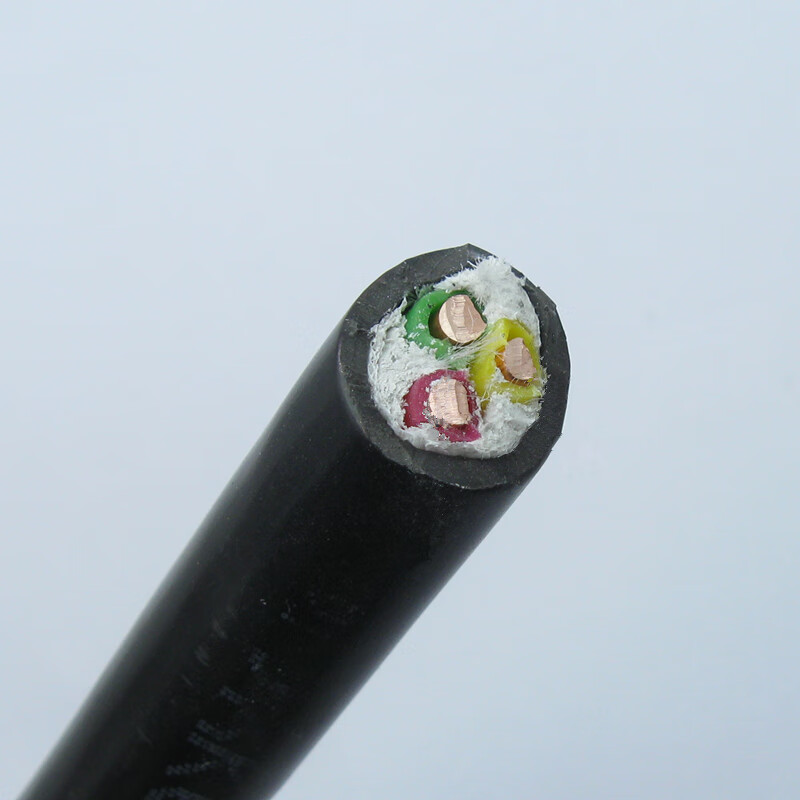 正泰zcyjv36平方zr阻燃铜芯电缆充电桩电线中央空调三芯电源线定长500