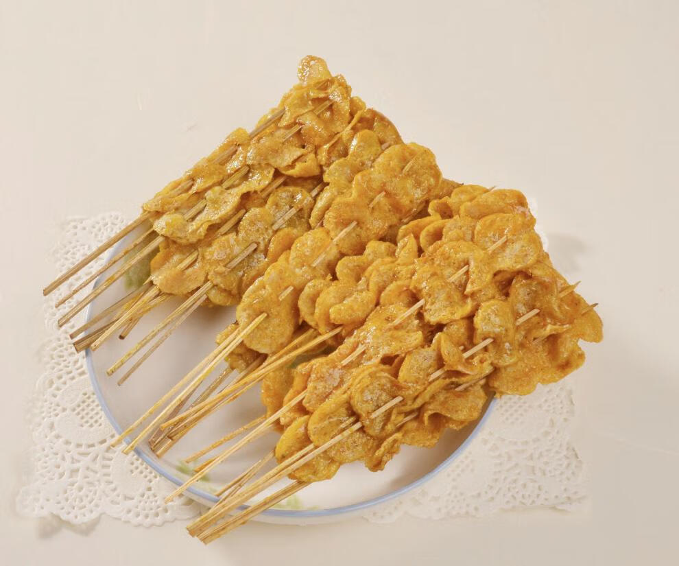 严选好物鱼串65g包即食沙爹鱼串鱼片微辣童年回忆休闲零食泰国风味a